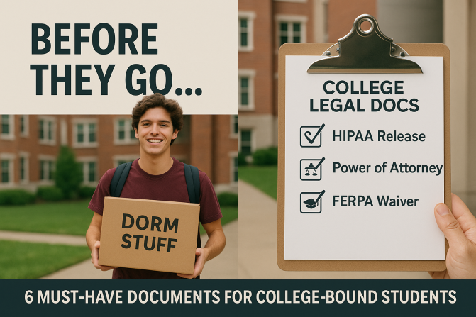 College Prep 101: Complete These Documents Before Your Child Heads Off to School (2025 Update)